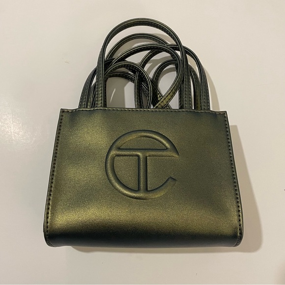 Telfar Small Shopping Bag | Acid - Picture 2 of 8